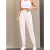 Sports Pants Wide Belt Women's Casual Trousers