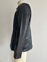 Men's Stand-Up Collar Leather Jacket – Sleek Business & Casual Style