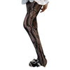 European And American Jacquard Hollow Fishnet Socks Pure Desire Style Hot Girl