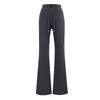 Vertical Bar Air Layer Drape Bootcut Trousers