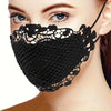 6 Pcs Sexy Lace Face Mask For Women- Adjustable Ear Loops- Cute, Sexy Washable And Reusable